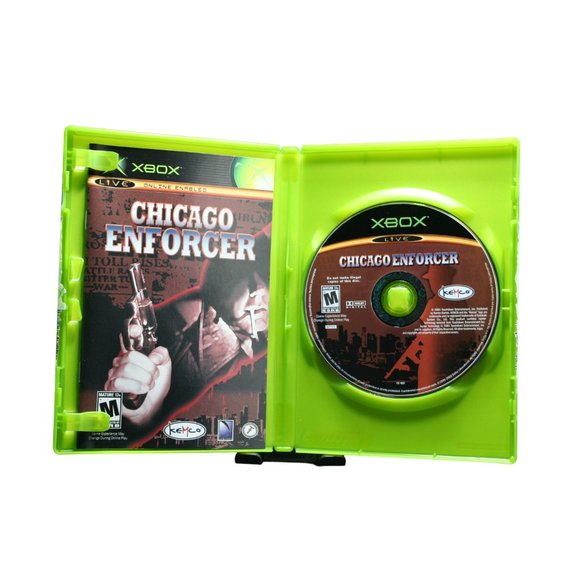 🎮Chicago Enforcer (Microsoft Xbox) Complete CIB🎮 - Picture 2 of 3